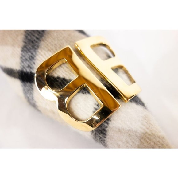 BALENCIAGA 36.5 40mm Bb Checked Flannel Ankle Boot - Picture 4 of 10